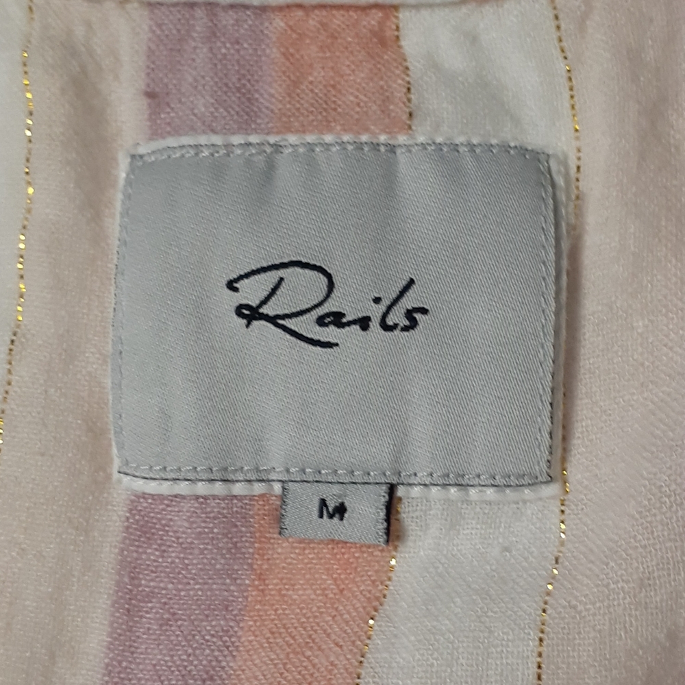 Rails Sleeveless Top. Mira Dusk Stripe. Size M - image 4